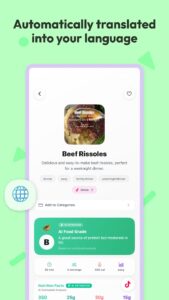 Screenshot ReelMeal AI – Viral Recipes AI Mod APK
