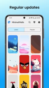 Screenshot Minimal Wallpapers: Minimalist Mod APK