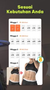 Screenshot Dancefitme: Fun Workouts Mod APK