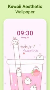Screenshot Kawaii Aesthetic Wallpaper Mod APK