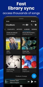Screenshot CloudBeats Cloud Music Player Mod APK