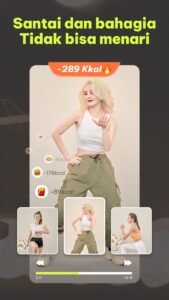 Screenshot Dancefitme: Fun Workouts Mod APK