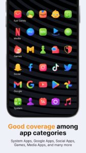 Screenshot Vera Icon Pack: Shapeless Icon Mod APK