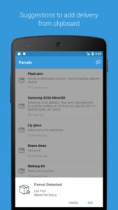 Screenshot Parcels: Track Online Orders Mod APK