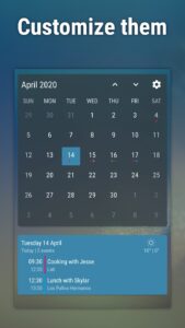 Screenshot Event Flow Calendar Widget Mod APK