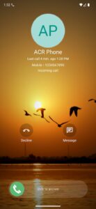 Screenshot ACR Phone Mod APK