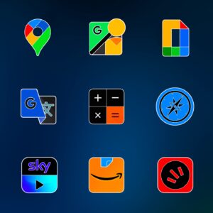 Screenshot FluOxigen – Icon Pack Mod APK