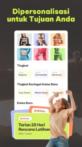 Screenshot Dancefitme: Fun Workouts Mod APK