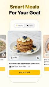 Screenshot Fitia – Diet & Meal Planner Mod APK