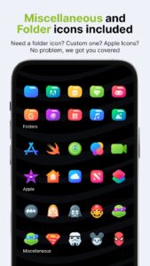 Screenshot Vera Icon Pack: Shapeless Icon Mod APK