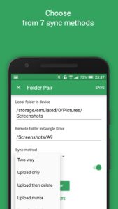 Screenshot DriveSync – Autosync for Google Drive Mod APK