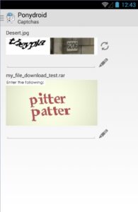 Screenshot Ponydroid Download Manager Mod APK