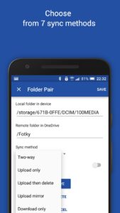 Screenshot OneSync: Autosync for OneDrive Mod APK