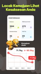 Screenshot Dancefitme: Fun Workouts Mod APK