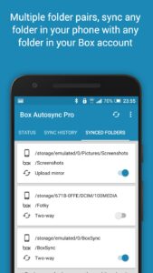 Screenshot Autosync for Box – BoxSync Mod APK