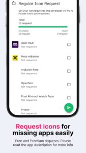 Screenshot Vera Outline Black: Icon Pack Mod APK