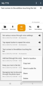 Screenshot My TTS: Text-to-Speech Mod APK