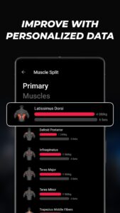 Screenshot Lyfta: Gym Log Workout Tracker Mod APK