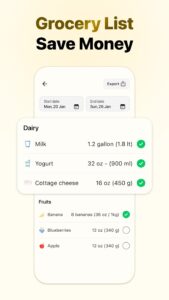Screenshot Fitia – Diet & Meal Planner Mod APK