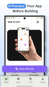 Screenshot Web to App Converter App Maker Mod APK