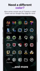 Screenshot AlineT Icon Pack Mod APK