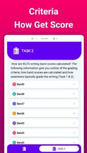 Screenshot IELTS Writing Mod APK