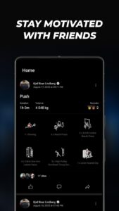 Screenshot Lyfta: Gym Log Workout Tracker Mod APK