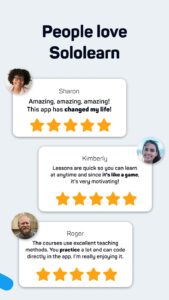 Screenshot Sololearn: Learn to Code Mod APK