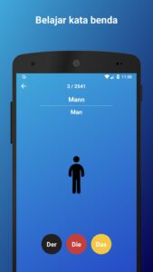 Screenshot Tobo: Learn German Words Mod APK