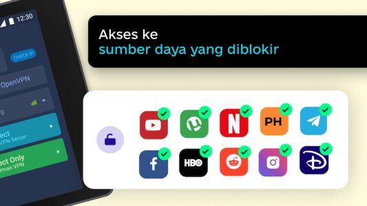 Screenshot VPN Indonesia – Indonesian IP Mod APK