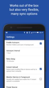 Screenshot OneSync: Autosync for OneDrive Mod APK