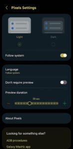 Screenshot Pixels: Resolution+DPI Changer Mod APK