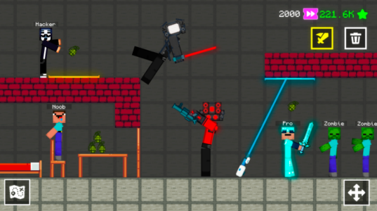 Screenshot NOOB PLAYGROUND: Human Ragdoll Mod APK