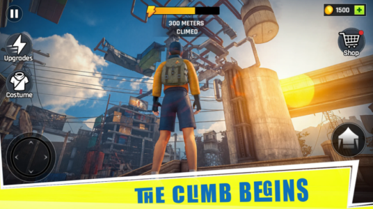 Screenshot Going Up Rooftop - Parkour 3D Mod APK