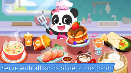 Screenshot Baby Panda's Breakfast Cooking Mod APK