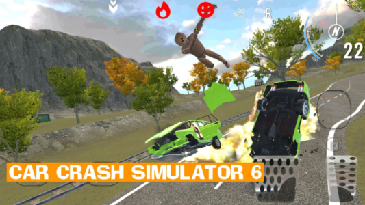 Screenshot Car Crash Simulator 6 Mod APK