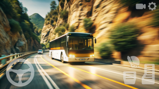 Screenshot Road Bus Simulator : Bus Games Mod APK