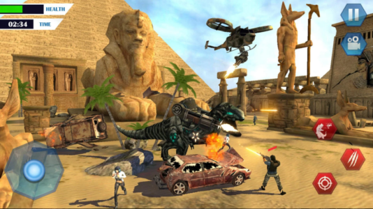 Screenshot Dino T-Rex Simulator 3D Mod APK