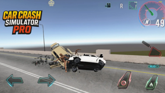 Screenshot Car Crash Simulator Pro Mod APK