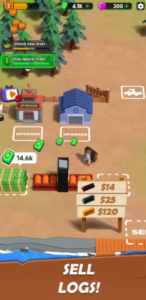 Screenshot Lumber GO! Mod APK