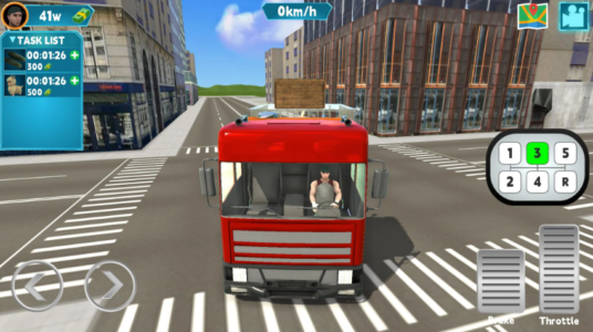 Screenshot Freight Truck Simulator Mod APK