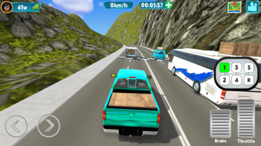 Screenshot Freight Truck Simulator Mod APK