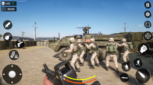 Screenshot Gun Strike:Offline Shooting 3D Mod APK