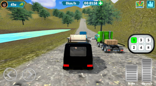 Screenshot Freight Truck Simulator Mod APK