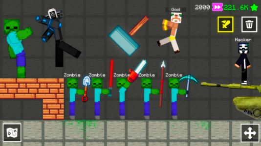 Screenshot NOOB PLAYGROUND: Human Ragdoll Mod APK