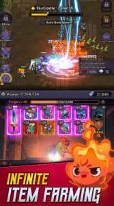 Screenshot Self-Service Knight : idle RPG Mod APK