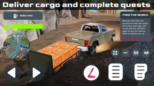 Screenshot DirtRoad – Offroad Simulator Mod APK