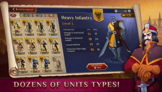 Screenshot Timelines: Medieval Wars Mod APK