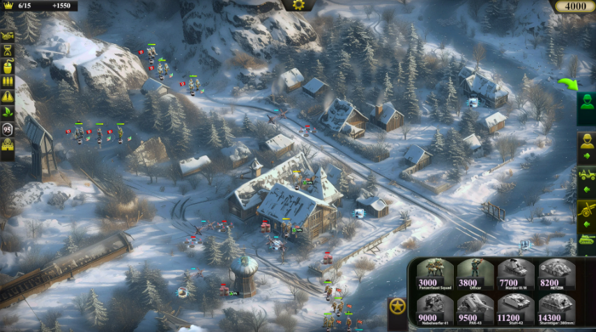 Screenshot Frontline: WW2 - German Corps Mod APK