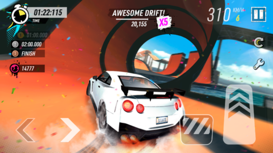 Screenshot Car Stunt Races: Mega Ramps Mod APK